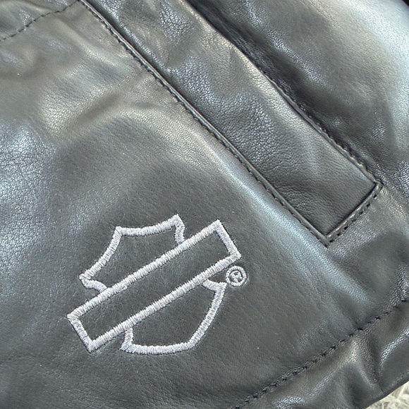 Harley-Davidson Black Leather Jacket - Picture 2 of 4